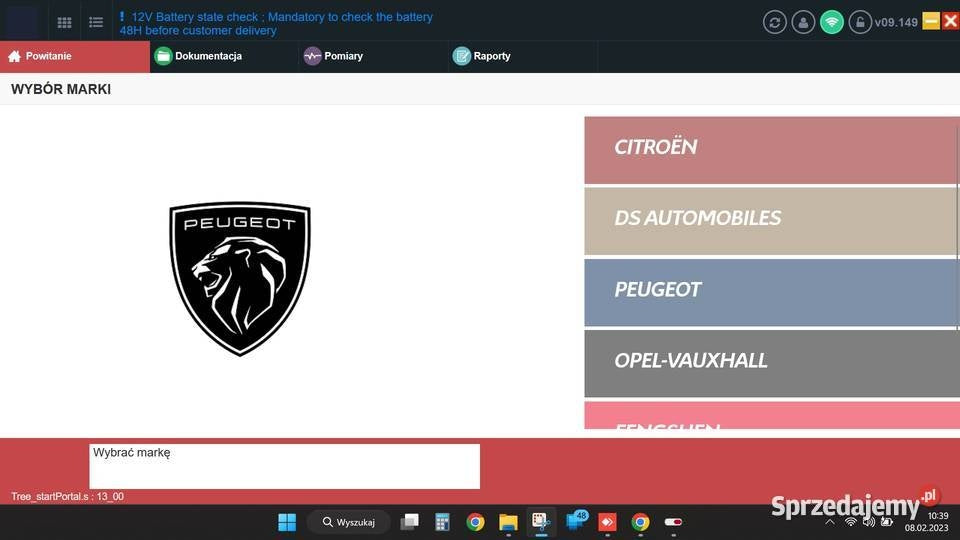 Program Diagbox 9.128 Lexia (BEZ KABLA)