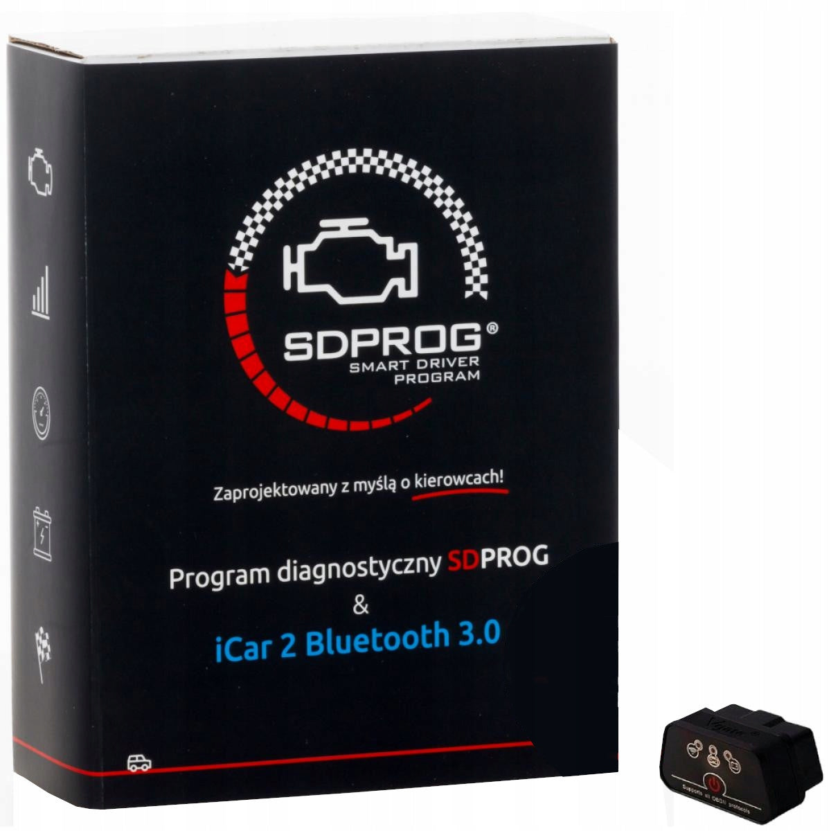 Diagnosekit SDPROG + Vgate iCar 2 Bluetooth 3.0 