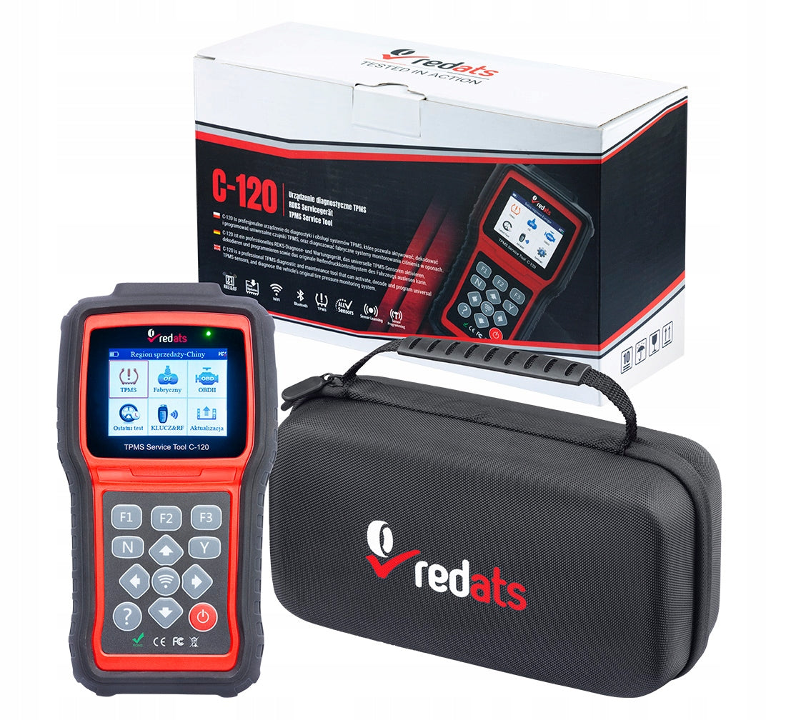 Programmer tester TPMS REDATS C-120 WiFi Language PL Lifetime Update