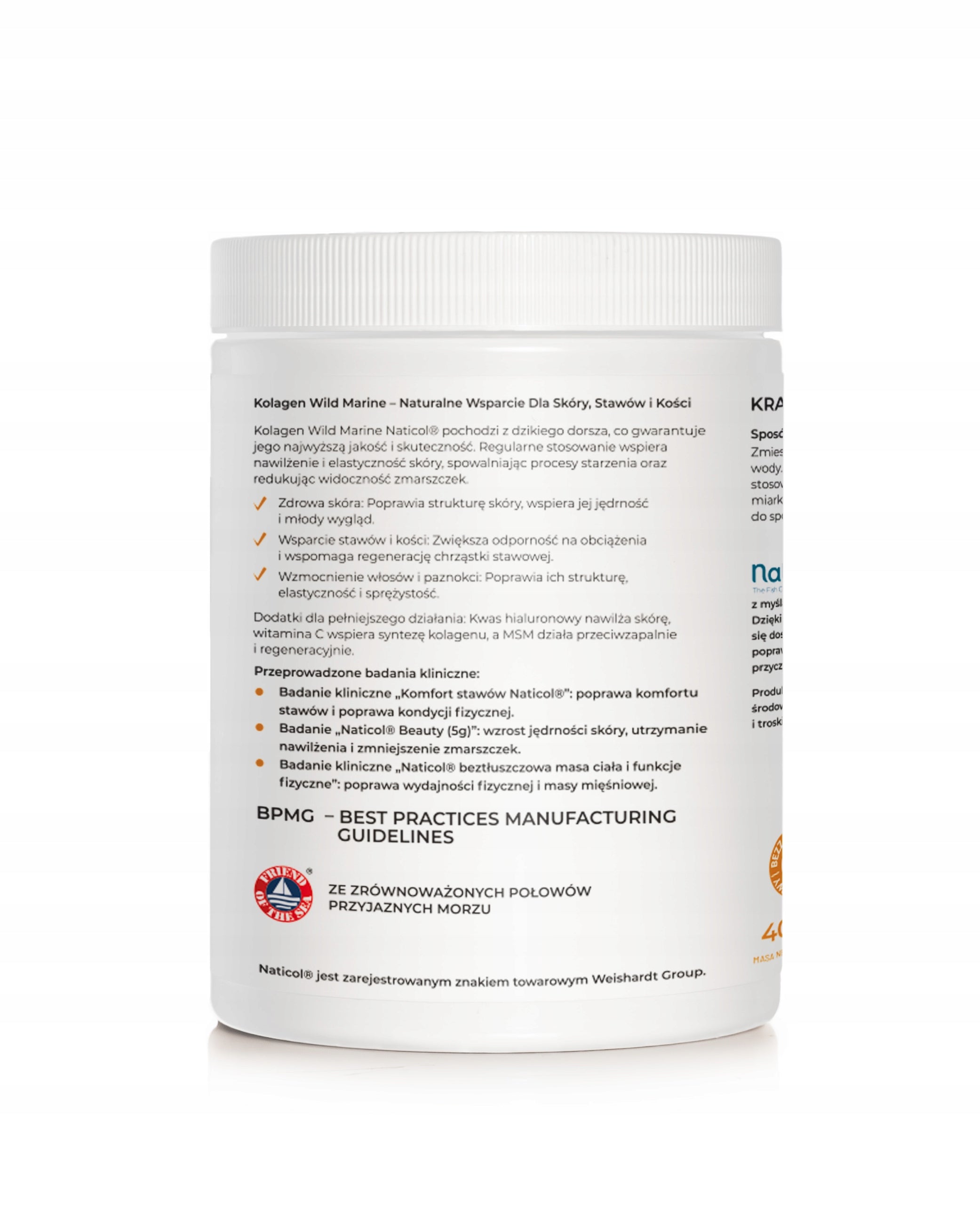 Progress Fish Collagen Powder Wild Marine Hyaluronic Acid MSM Wit C 400g Brand Progress Labs