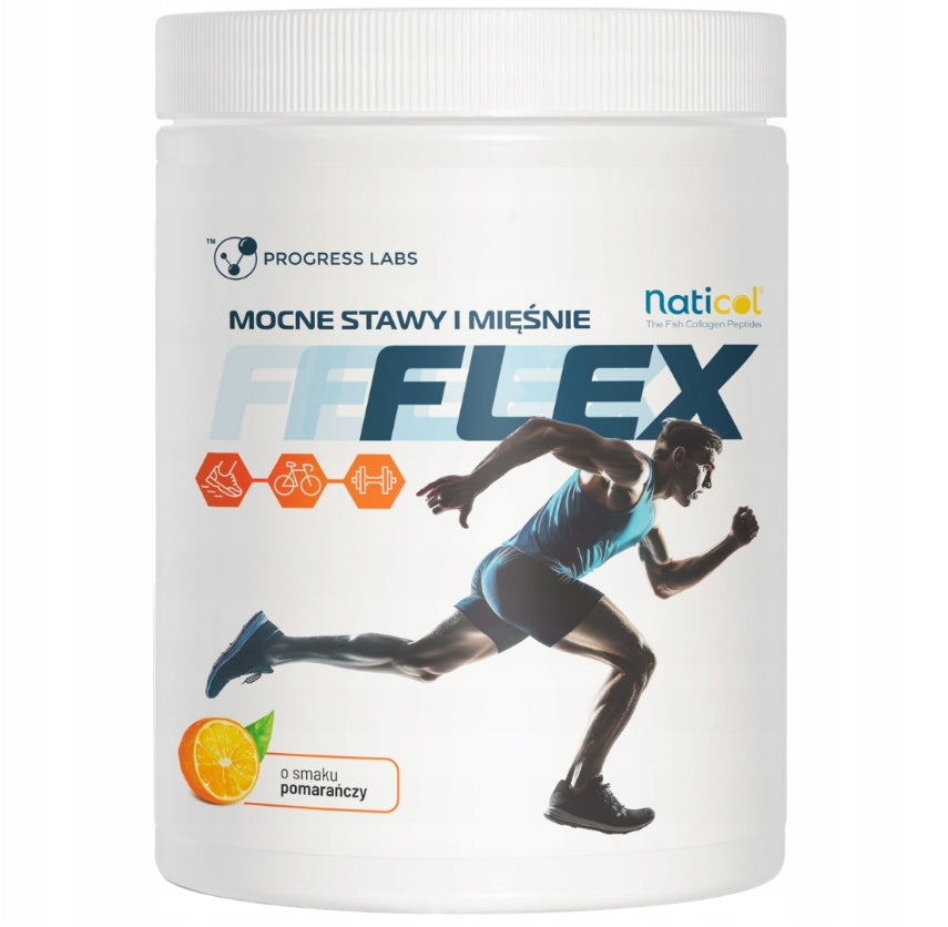 Progress Labs Collagen Flex Orange Joints Muscle Bone 2000 Da 400G