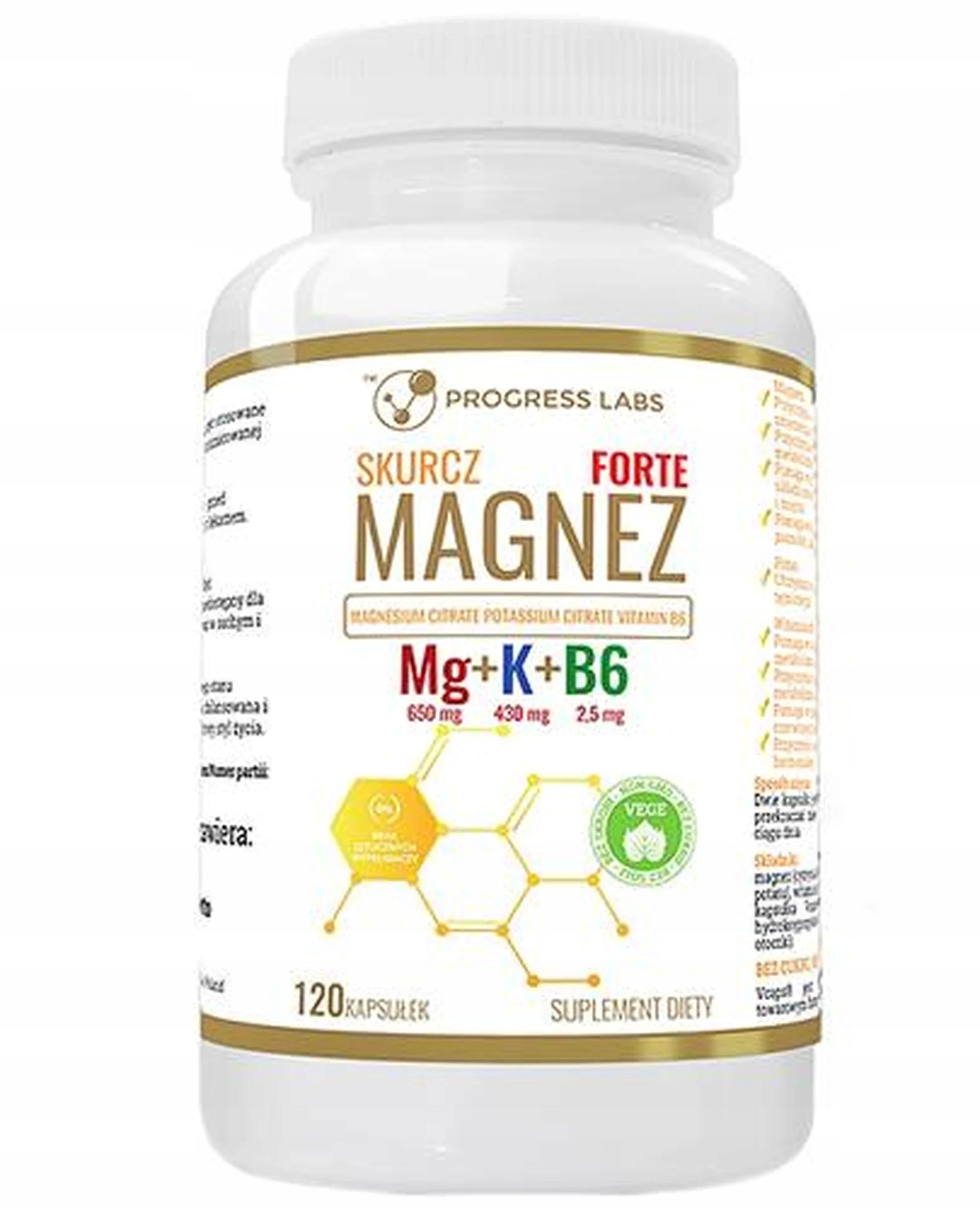 Progress Labs Magnesium Shrinkage Forte 120 capsules