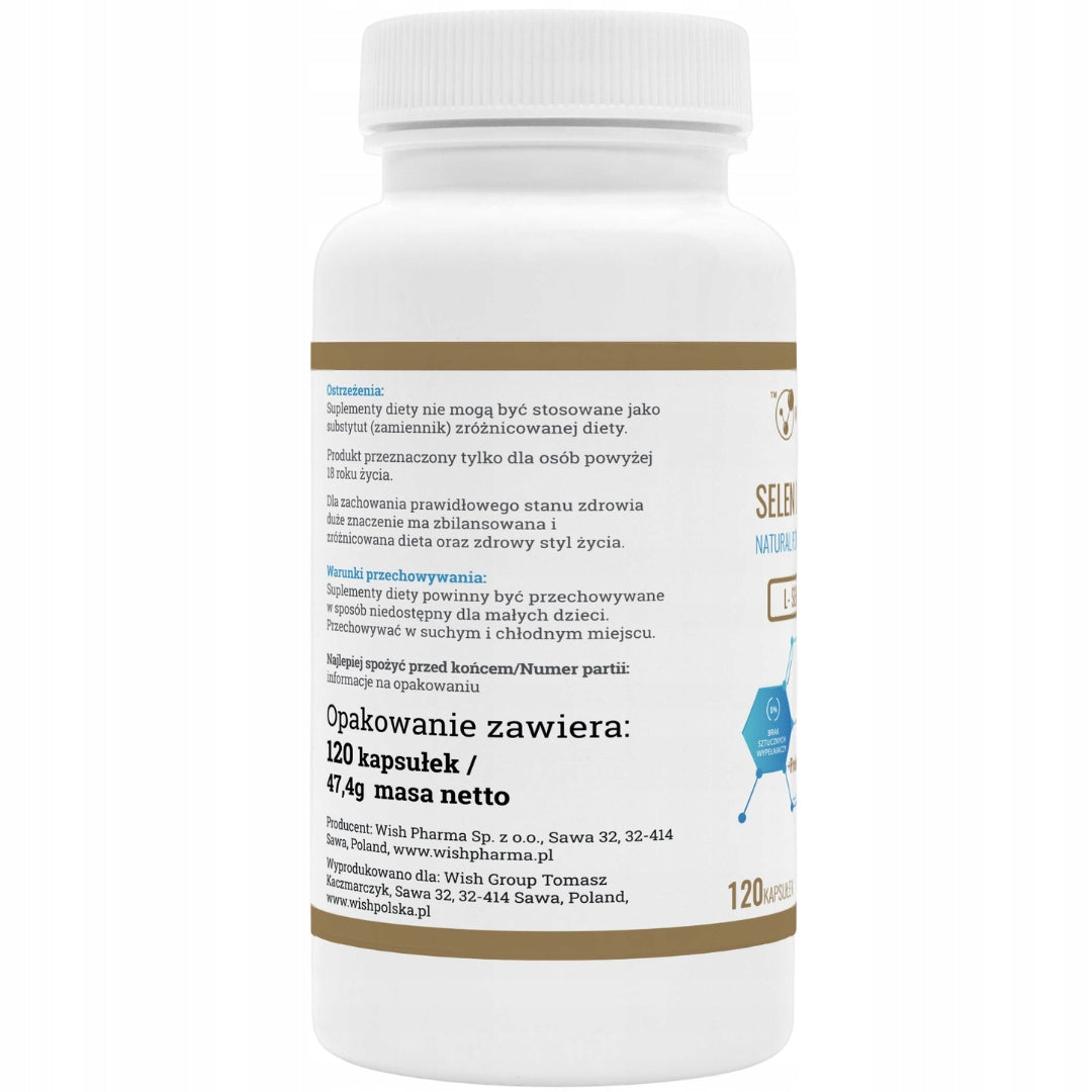 Progress labs Selenium L- Selenomethionine 200µg Prebiotic BCAA Amino Acid 120k Name other