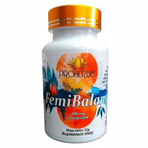 Proherbis FemiBalance for women, hormonal management, 60 capsules
