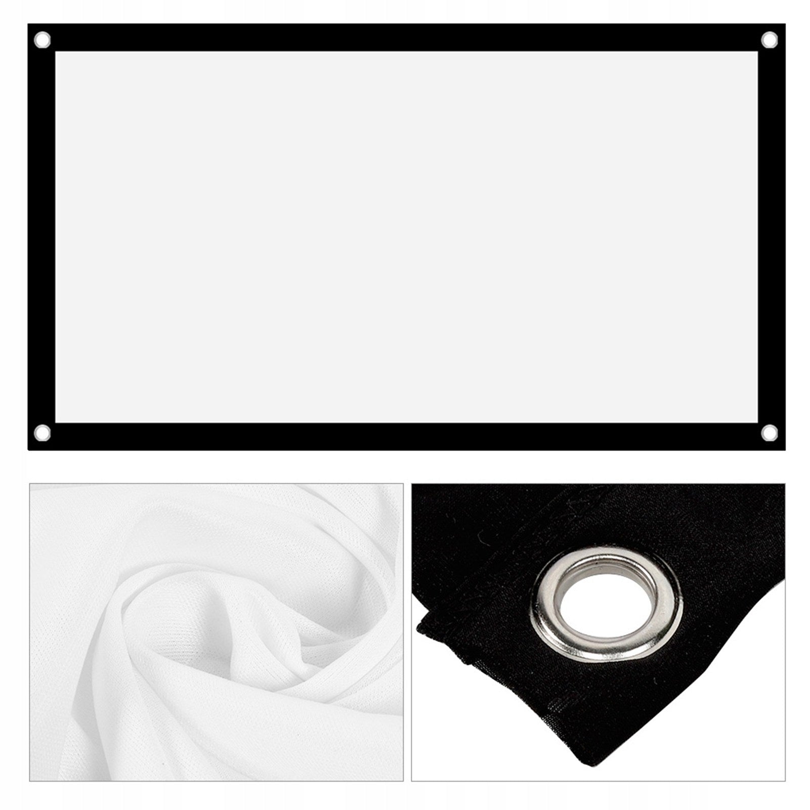 Projection SCREEN for Projector Portable Retractable 16:9 40 Cali Model 894401