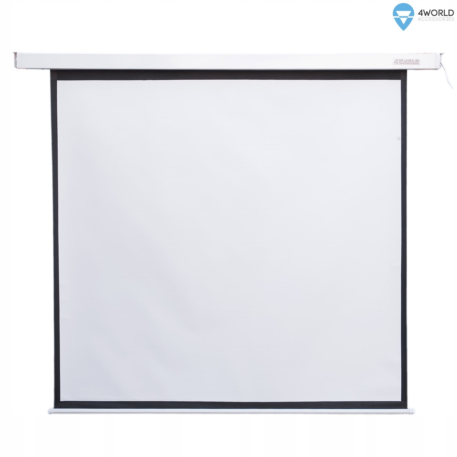 Projection Screen Electric Wall Mounted Ceiling Switch 152x152 (1:1)