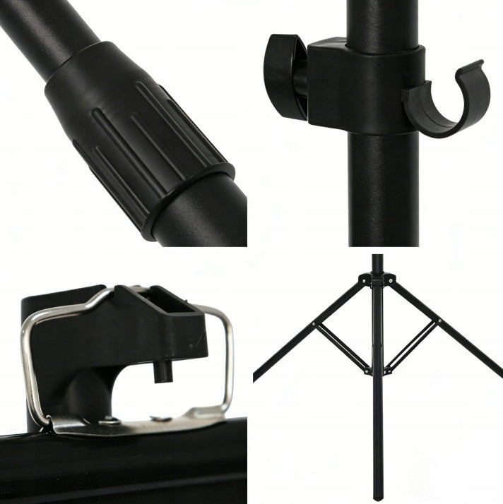 Projection Screen on Tripod 100 inch 16:9 4K HD Portable Retractable Manufacturer code 00016D05