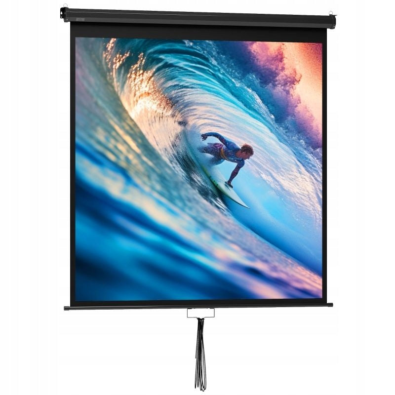 Projection screen 152 x 152 cm 85 inches 11 HD 4K