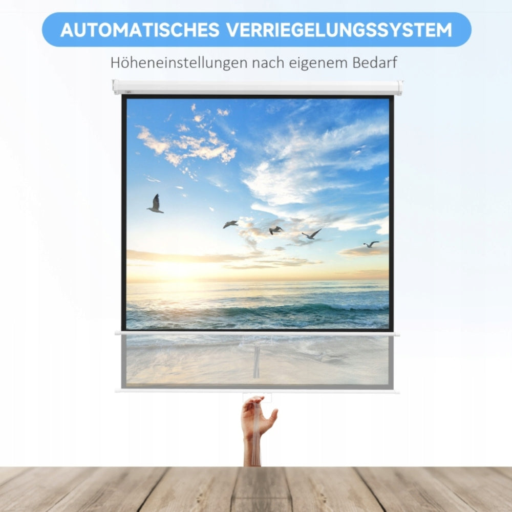 Projection screen 152 x 152 cm (85 inches), 4K HD projection screen Brand no brand