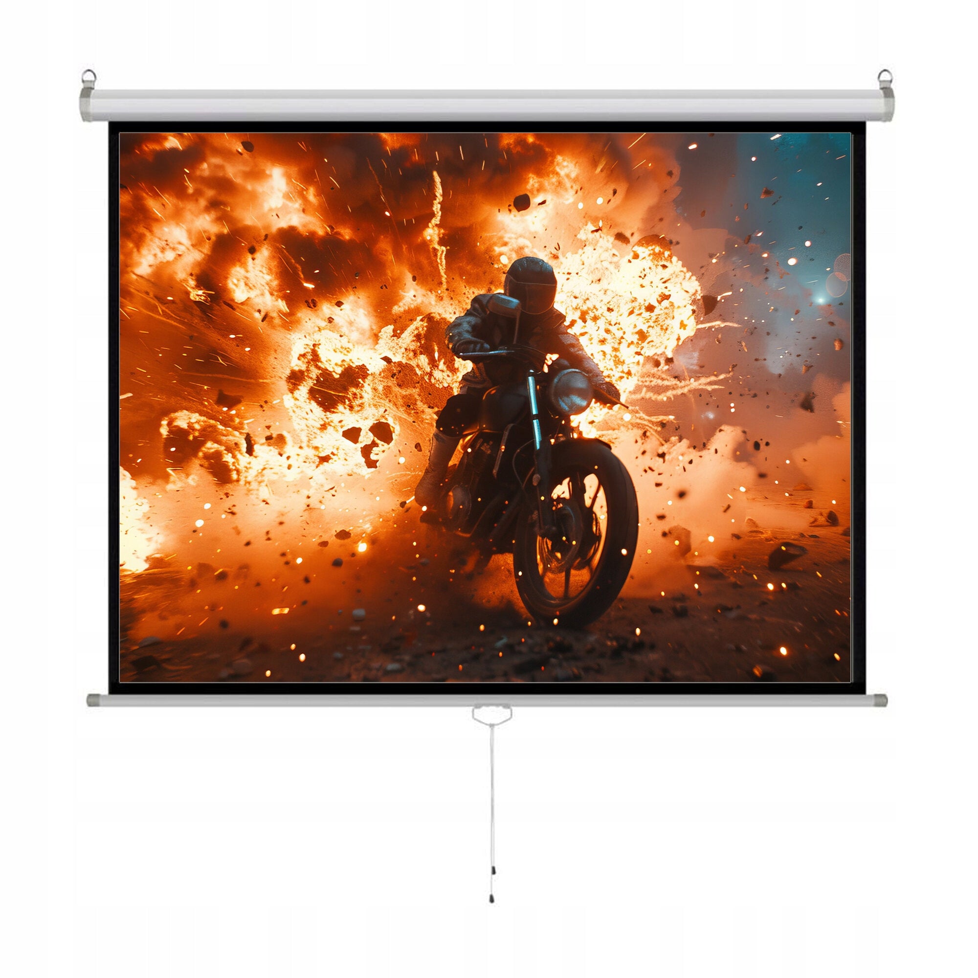 Projection screen ART Matt White MS-150 305 x 229 Model ER M150 4:3