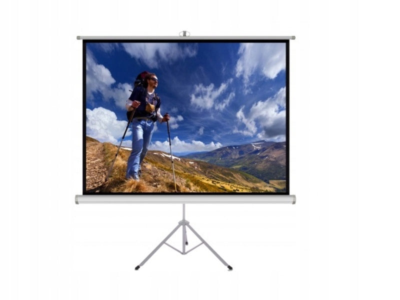 Projection screen ART Matt White TS-100 203x152 Manual on tripod