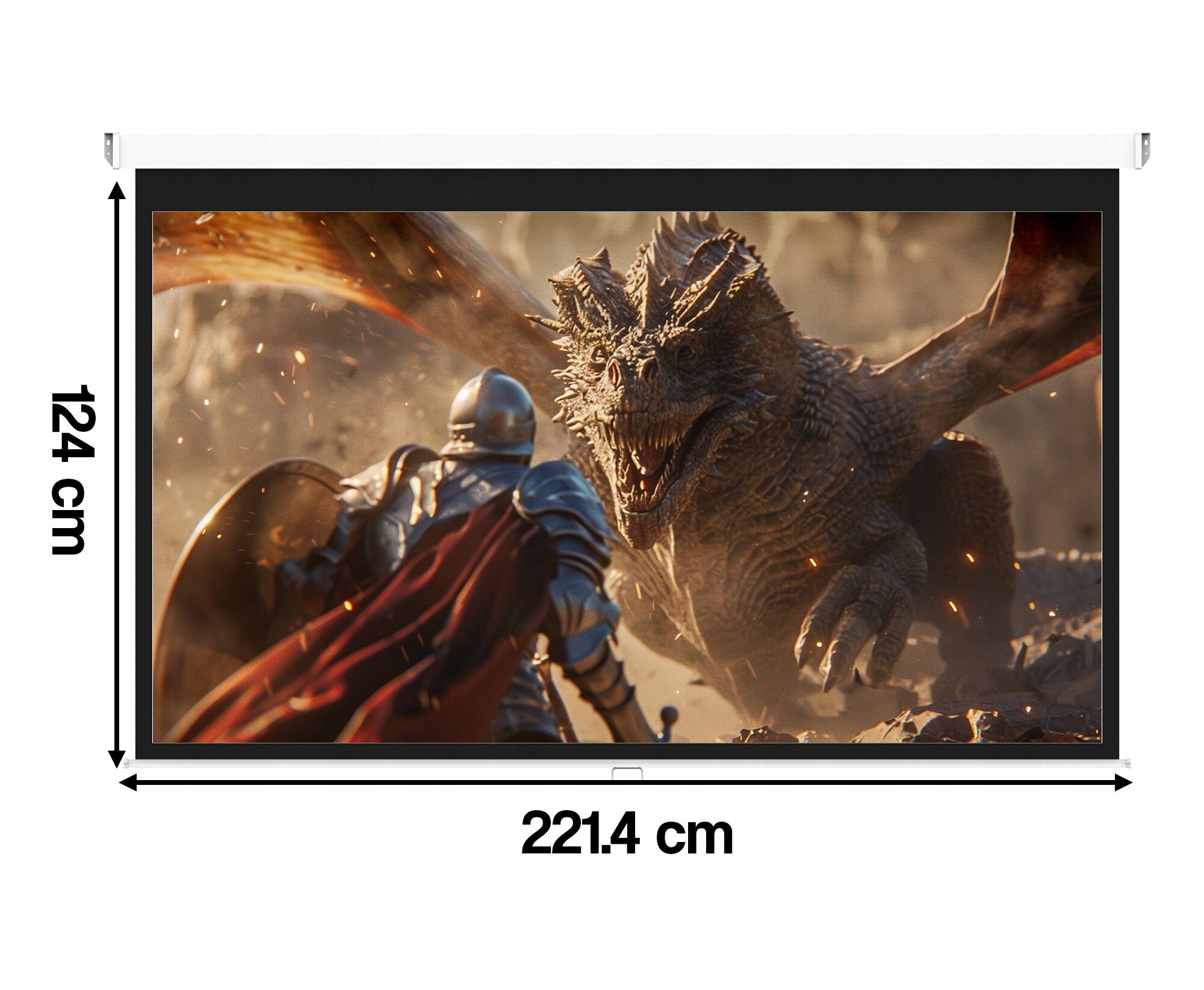 Projection screen HISENSE PM100H 16:9 221.4 x 184