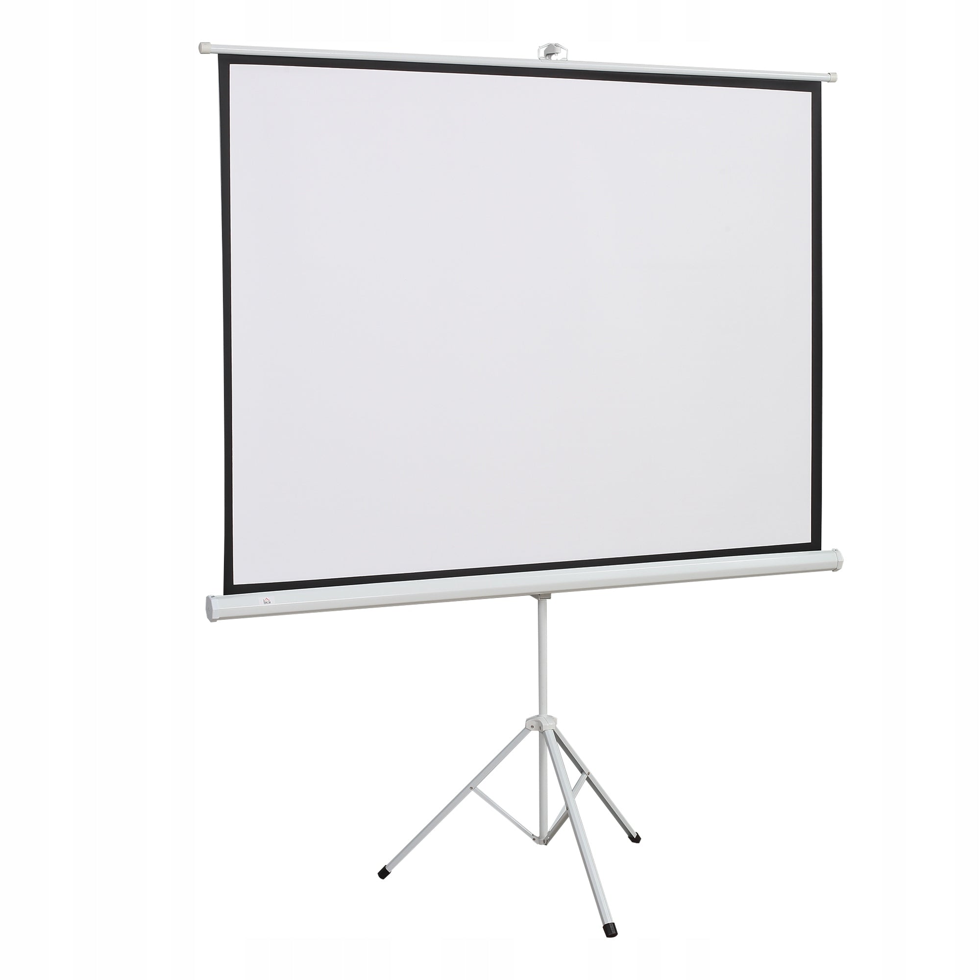 Projection screen HOMCOM 171x131 cm white 4:3, height adjustable