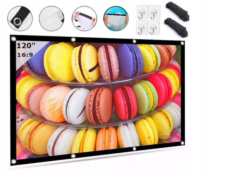 Projection screen ZENWIRE 9754652 266x149 cm