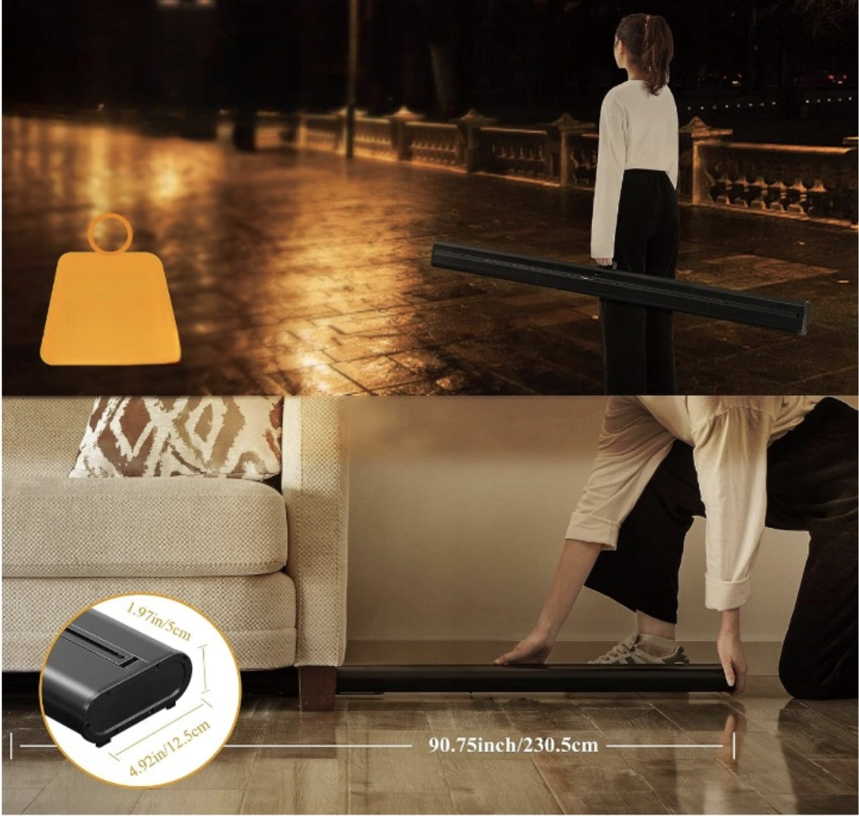 Projection screen on canvas with stand 16:9 Excelimage 220 cm Brand no brand