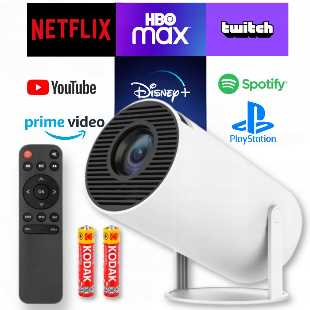 Projector 2026 NEW FULL HD 4K WiFi Remote Control Android TV HARG PLUS LED