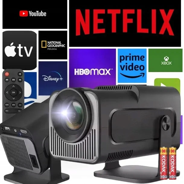 Projector HY320 2026 Android 13 2/16GB 4K Smart TV WiFi Bluetooth