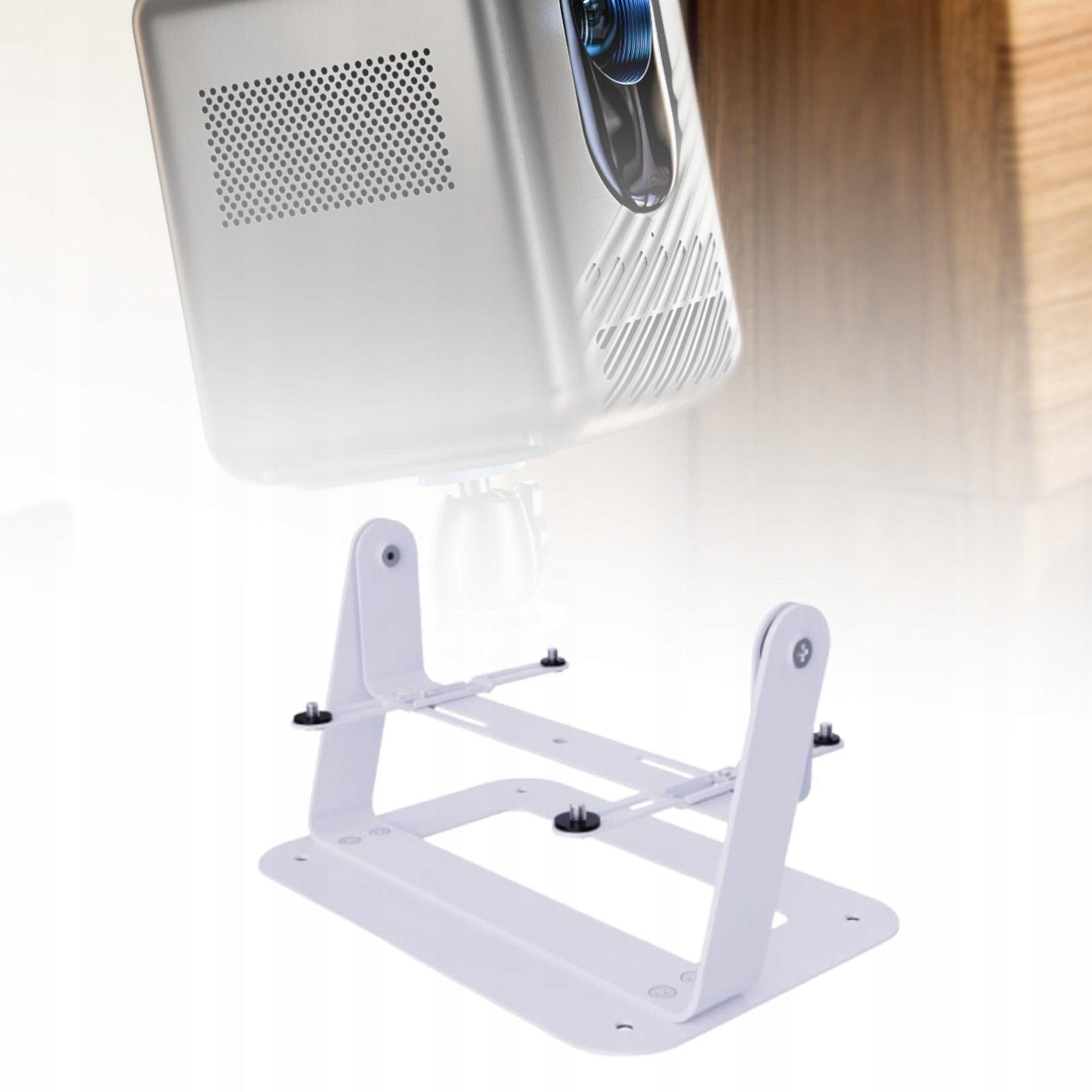 Projector Holder Angle Adjustment 360 Degree Rotatable Projector black