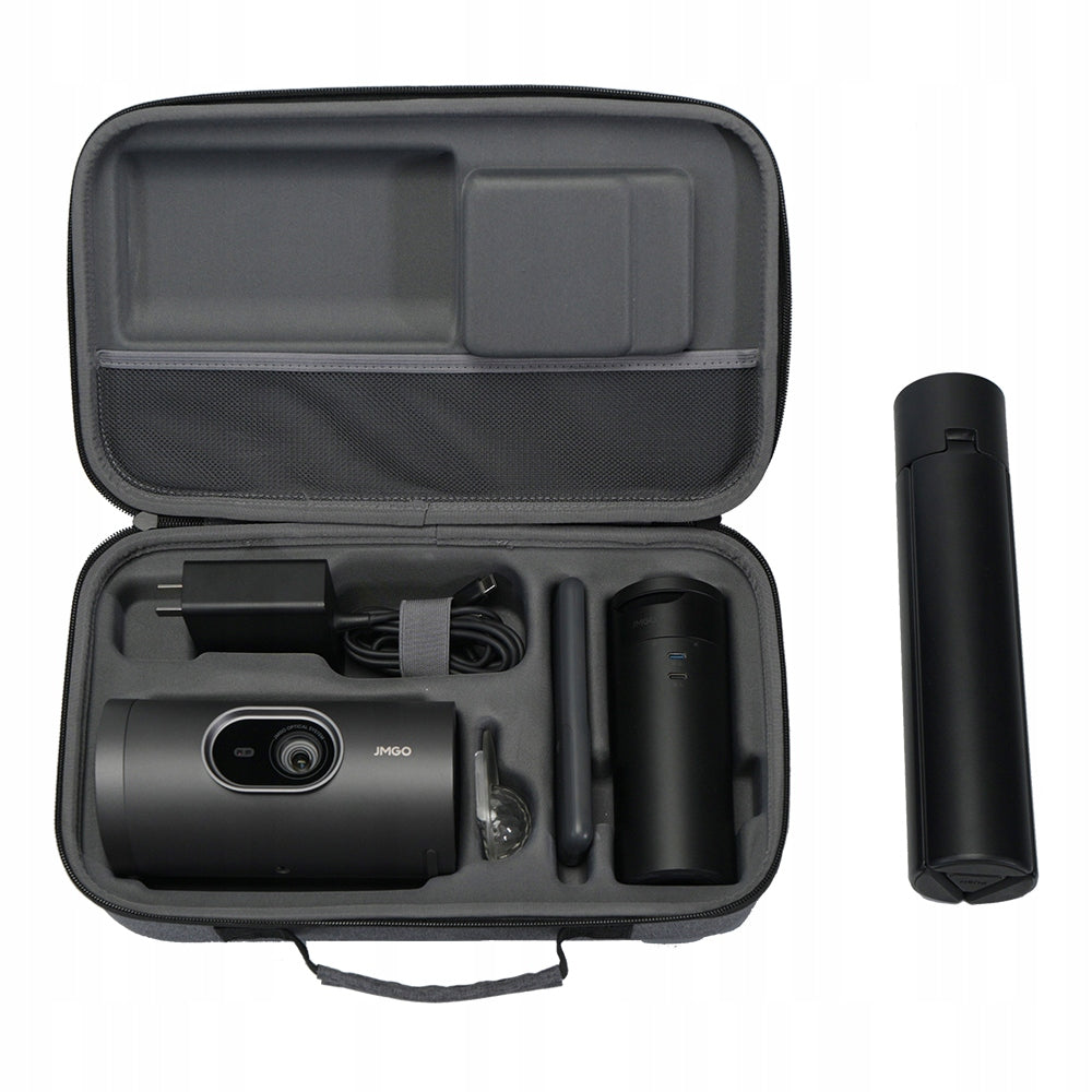 Projector JMGO PicoPlay+GoogleTV gen.2 set with powerbank, case Packaging status original