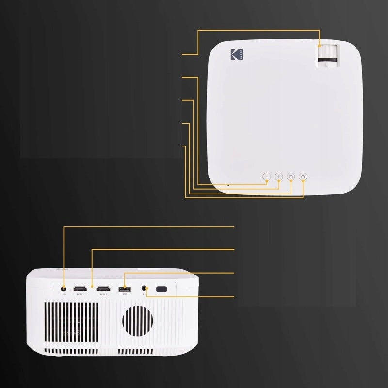 Projector Kodak Flik X10 White - White Manufacturer code FLIK X10