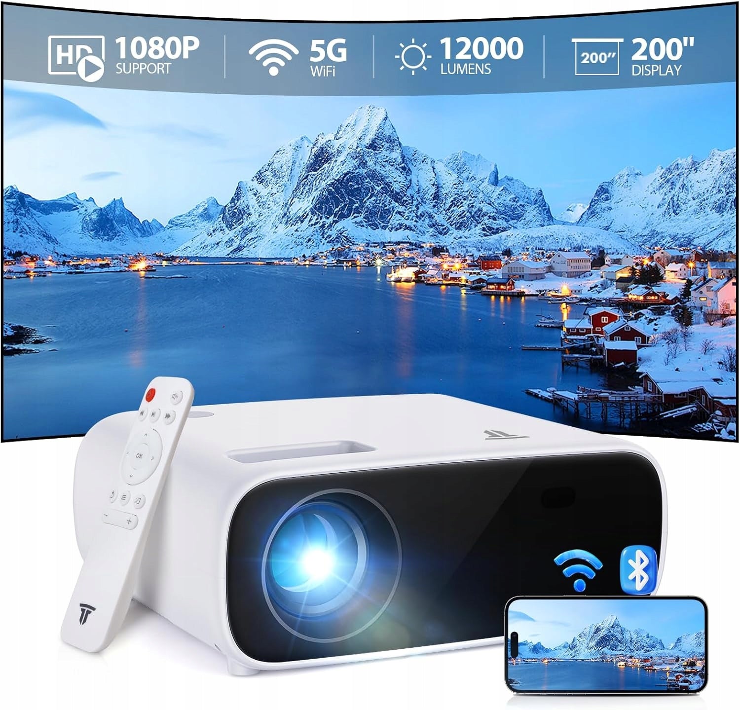 Projector LCD ZDK AT-M269A white