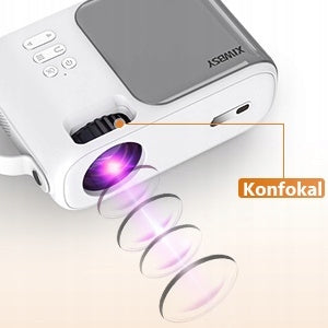 Projector LED Bluetooth Full HD 1080p,180", 5G WiFi, XIWBSY Q2 Manufacturer code Q2