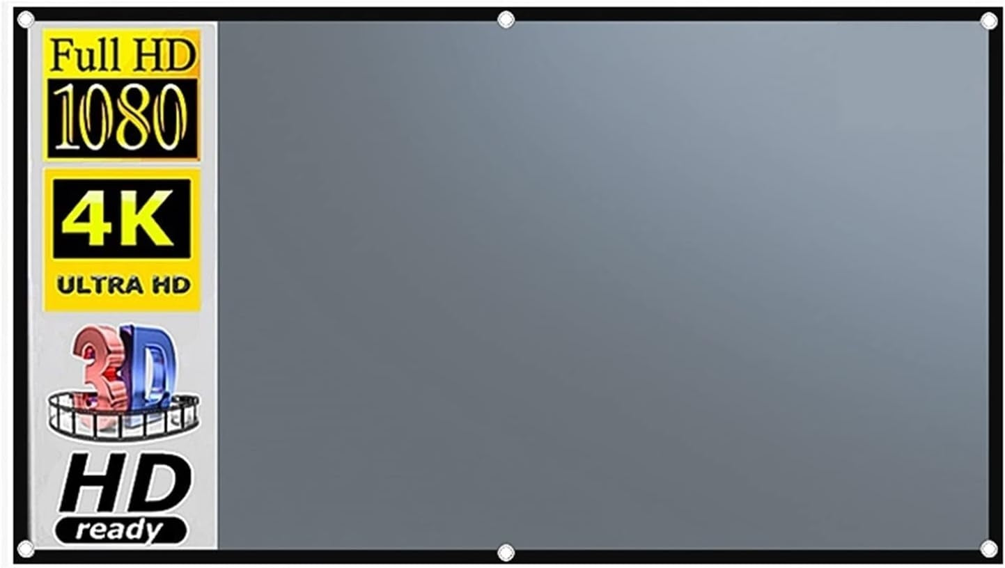 Projector Projection SCREEN Portable Retractable 16:9 186*105cm 84 Cali