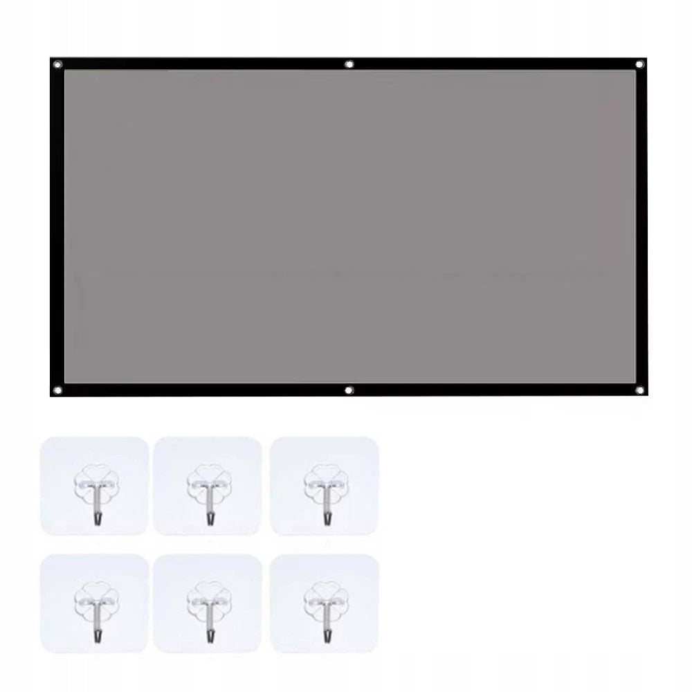 Projector Projection SCREEN Portable Retractable 16:9 186*105cm 84 Cali