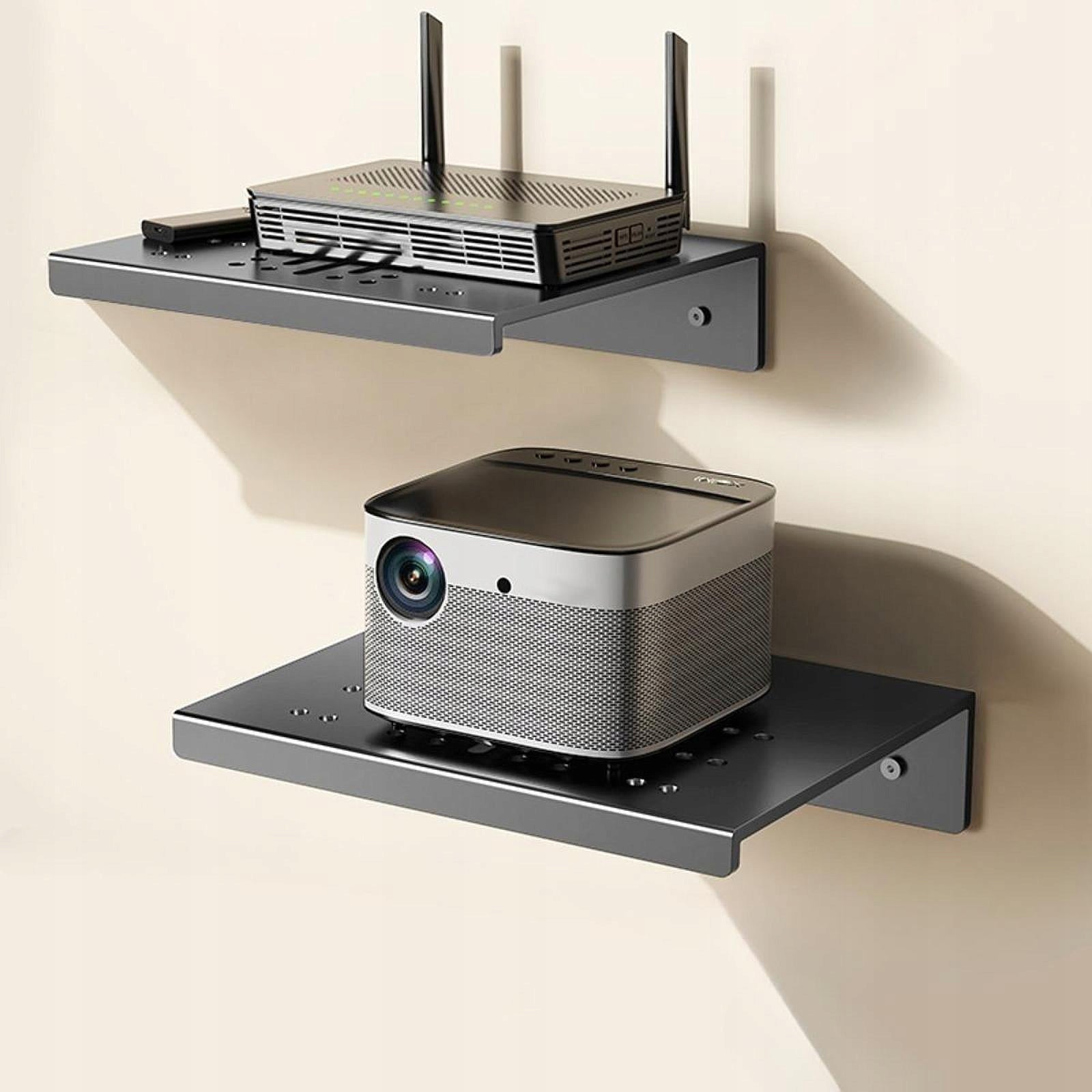 Projector Rack Wall Mount Holder,Universal Adjustable Floating Shelf for Packaging status original