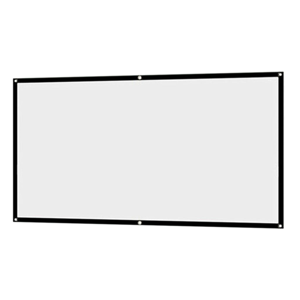 Projector Screen, 16:9/4:3 HD Foldable Anti Crease Portable 60 inch 4:3