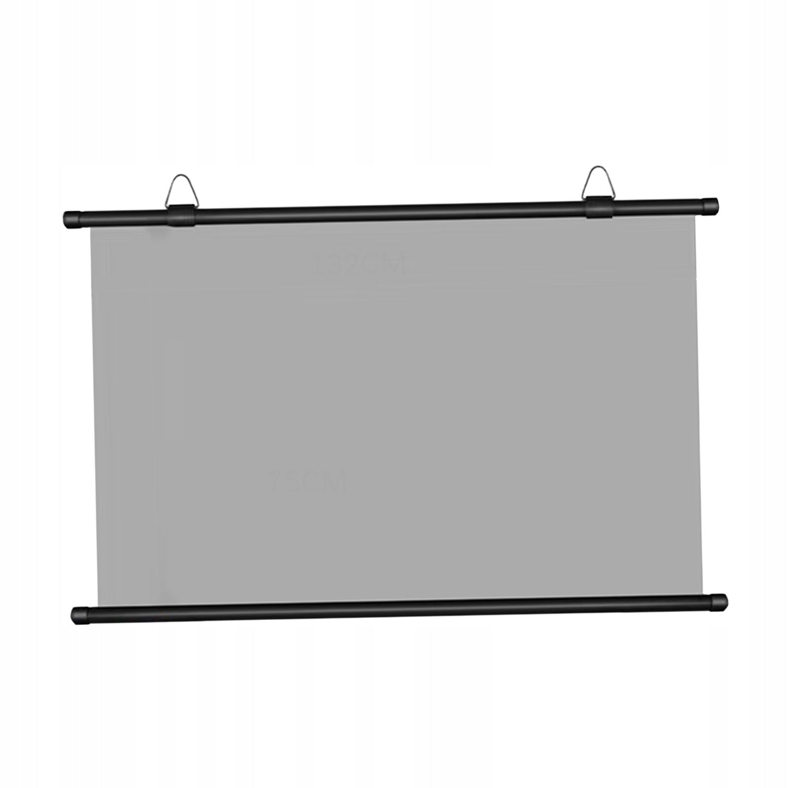 Projector Screen Movies Screen Projection Screen Video Projector 16 to 9 Model Wall Mount Projector Screen Foldable Home Cinema