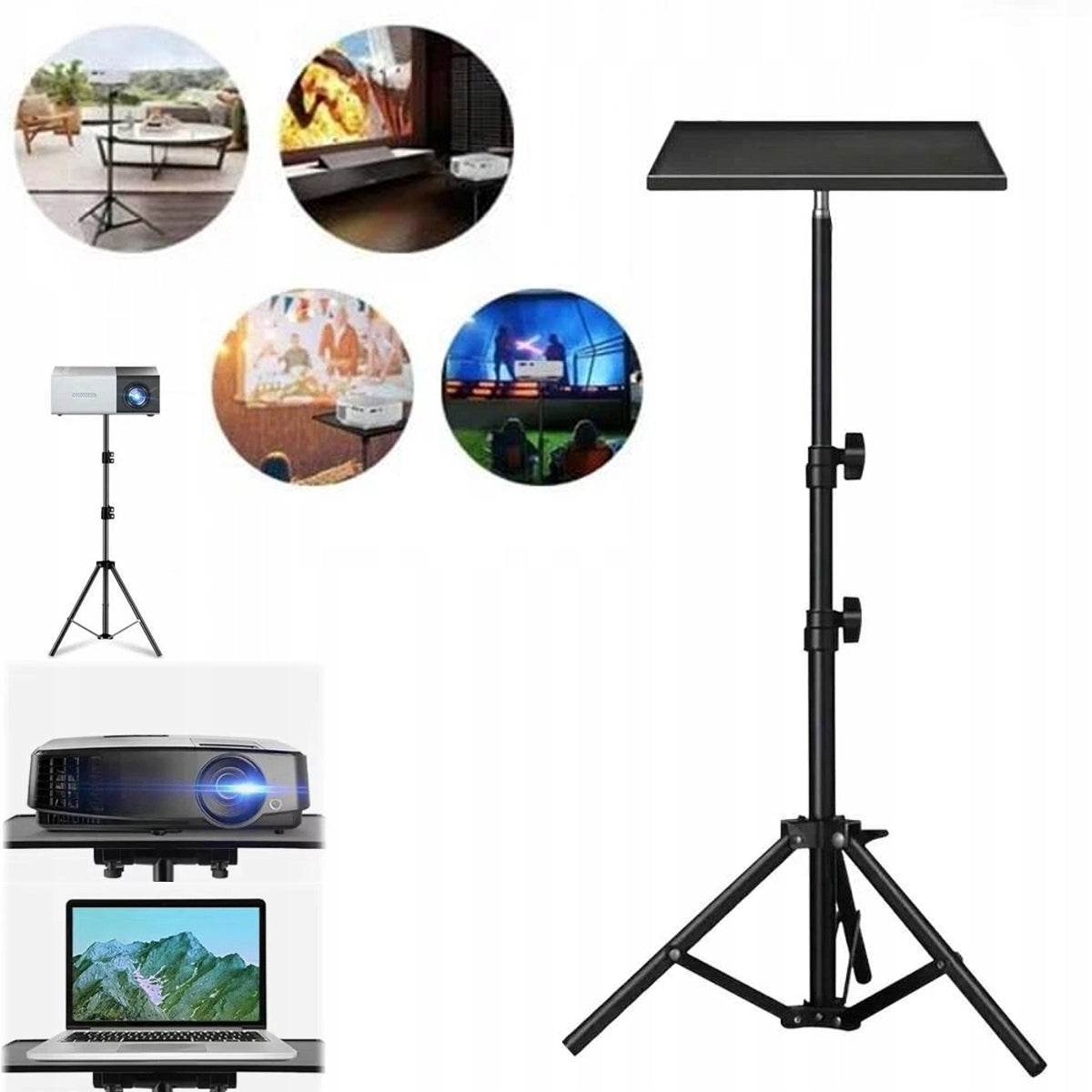 Projector Stand Projector Floor Stand Adjustable Height