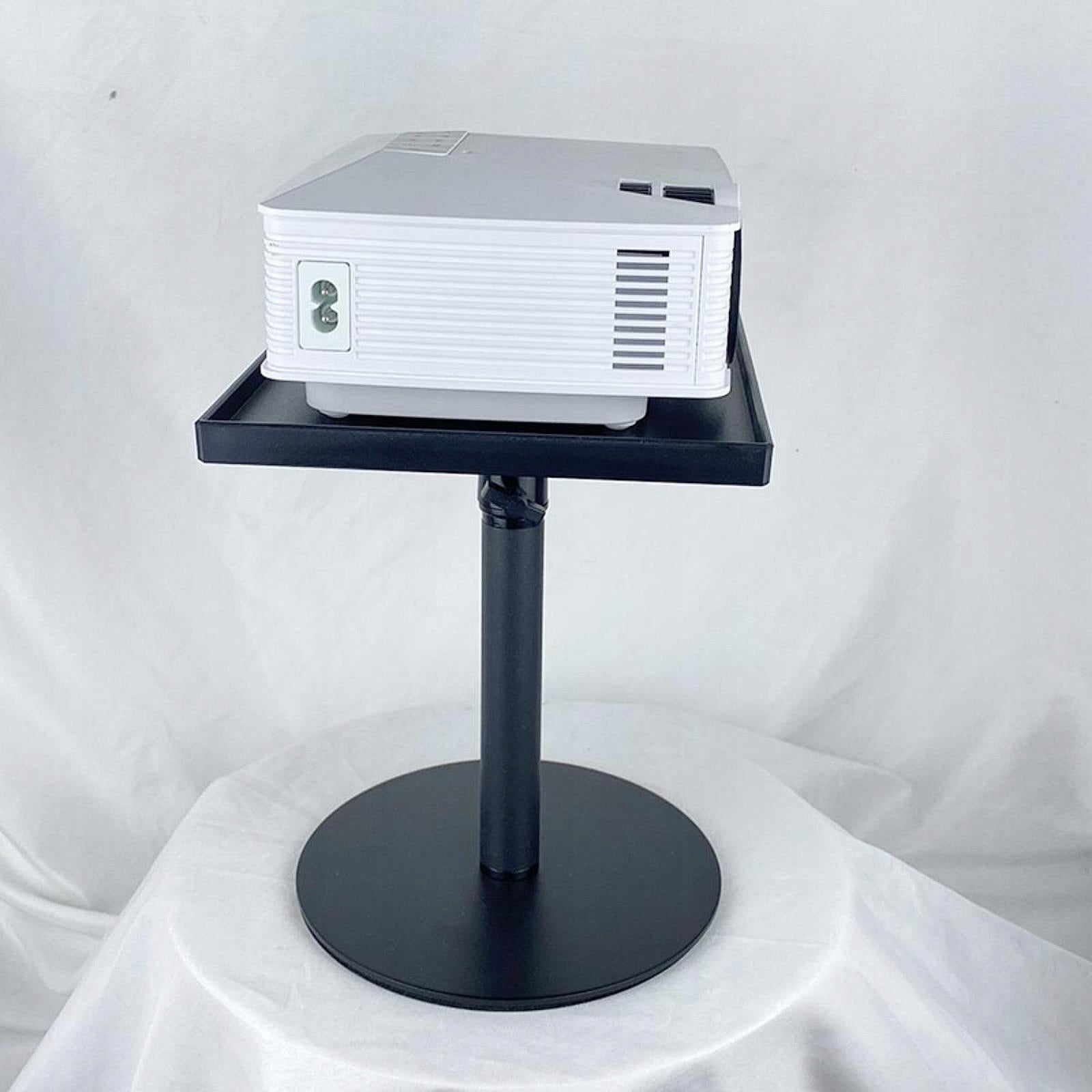 Projector Stand with Tray Space Saving Accessories Easy to Use Projector Model Anti Slip Projector Equipment Bracket Accessory