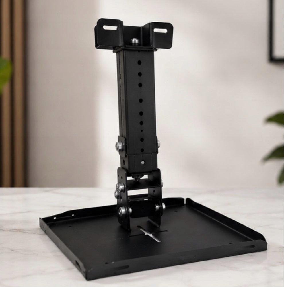 Projector Tray Hanger Black Height Adjustable