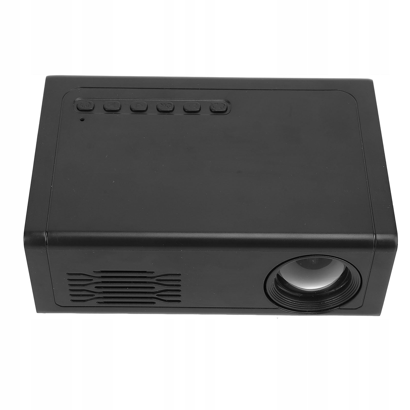 Projector, USB 200 movie projector 1080P HD luminous flux with remote control d