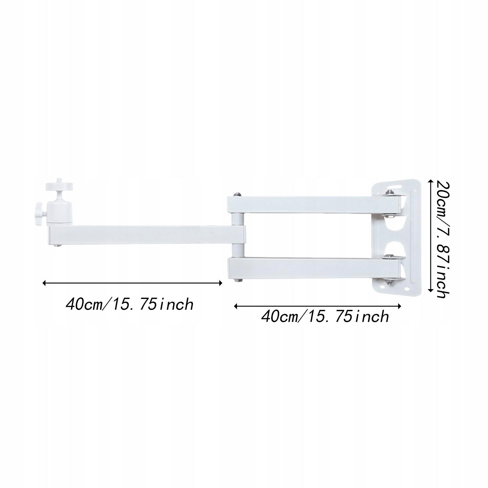 Projector Wall Mount Bracket Projector Stand Metal Heavy Duty Adjustable L Packaging status original