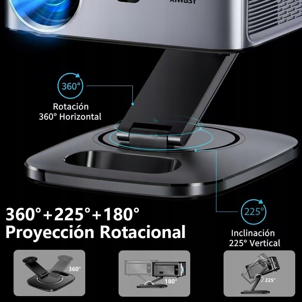 Projector XIWBSY T08 40000 Lumens Android 8K LED 1080P [Certificate] Manufacturer code 691005008850104379