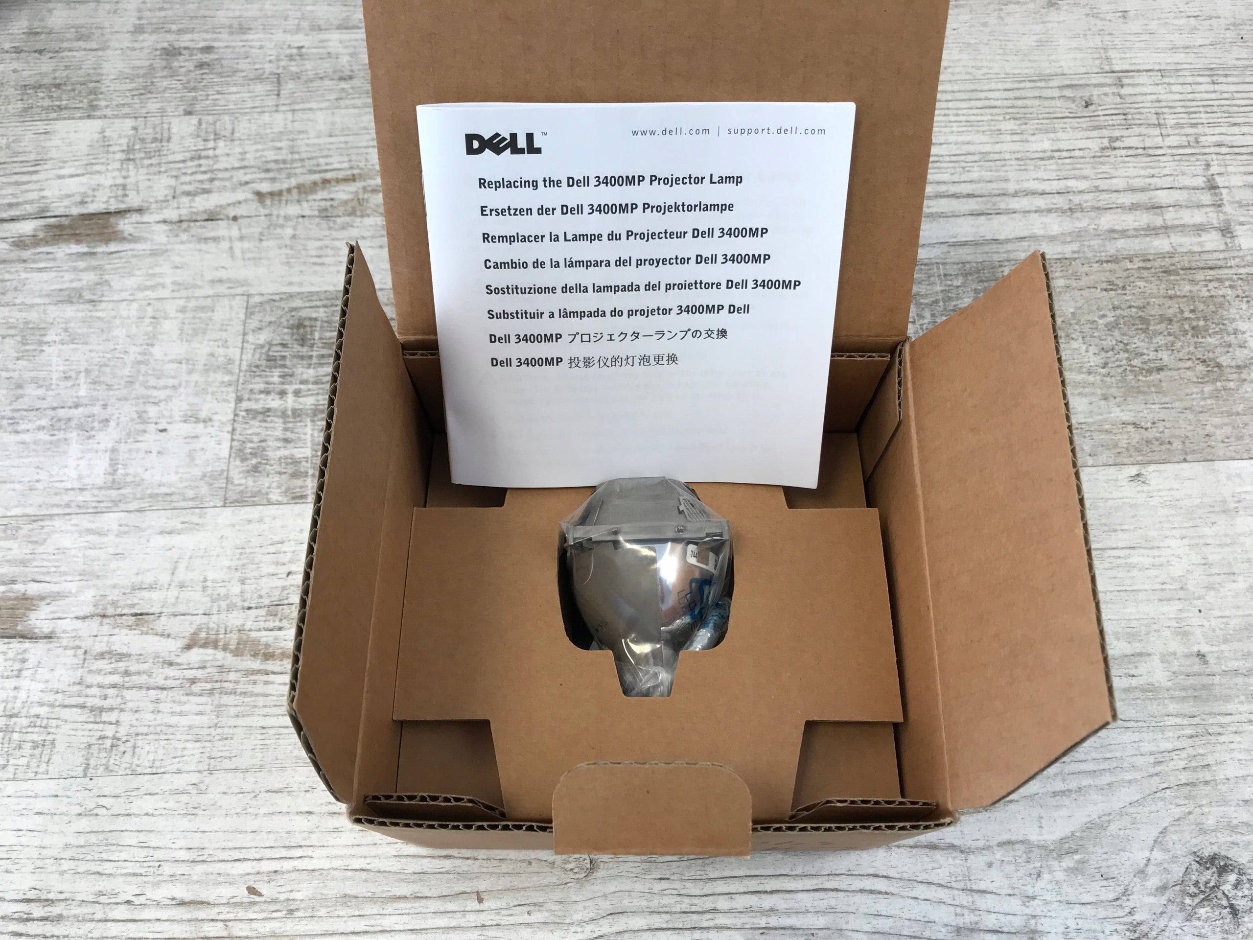 Projector lamp DELL 3400MP 0M8592 Manufacturer code 0M8592