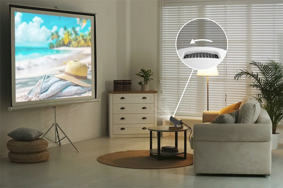 Projector projector Kiano Vision 2 1920x1080 FullHD WiFi Bluetooth Android Brand Kiano