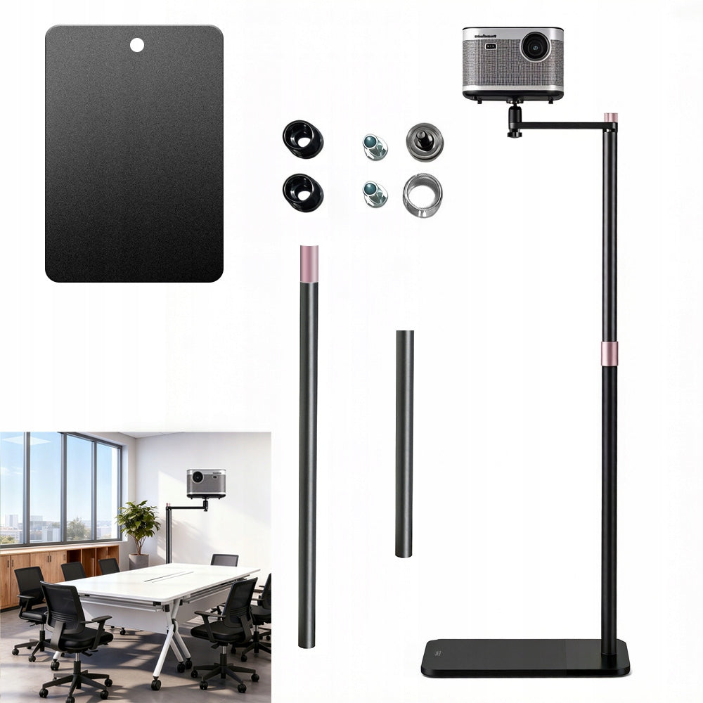 Projector stand with 360° rotation 90° vertical rotation and high adjustment