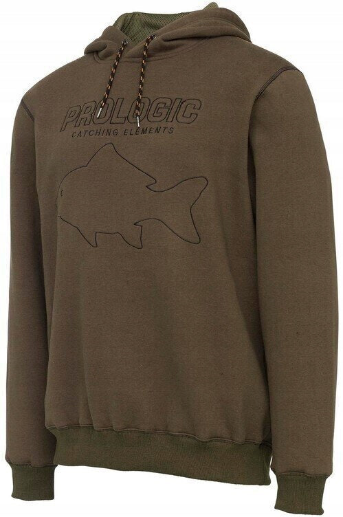 Prologic Mega Fish Hoodie L Army Green