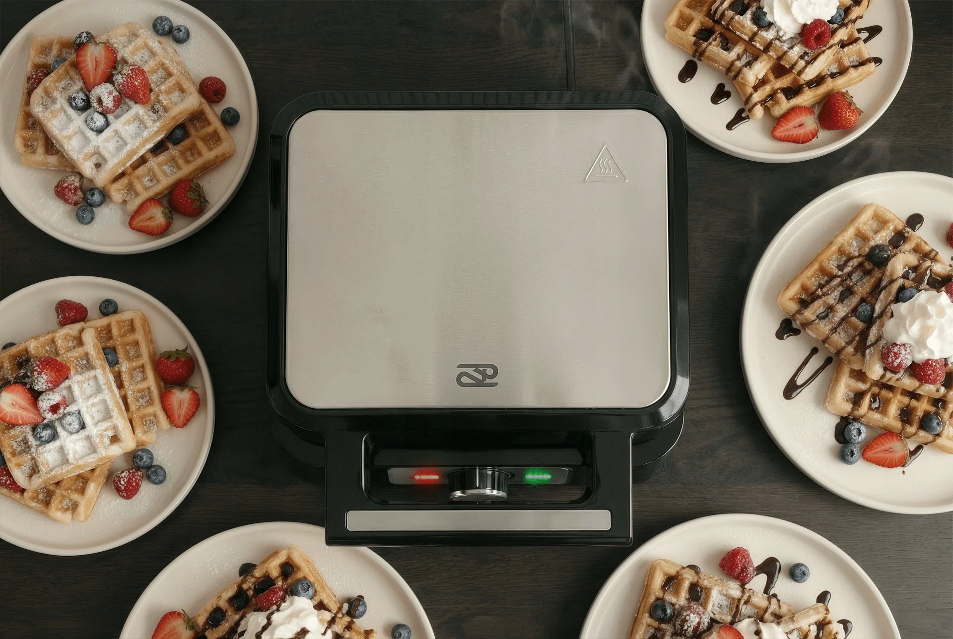 Promis Wap1600 Waffle Iron 2000W Brand Promis