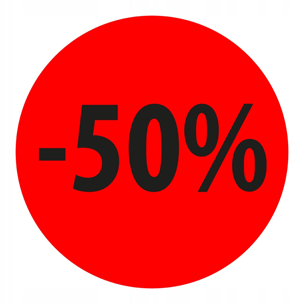 Promotional labels 480pcs "Discount -50%"
