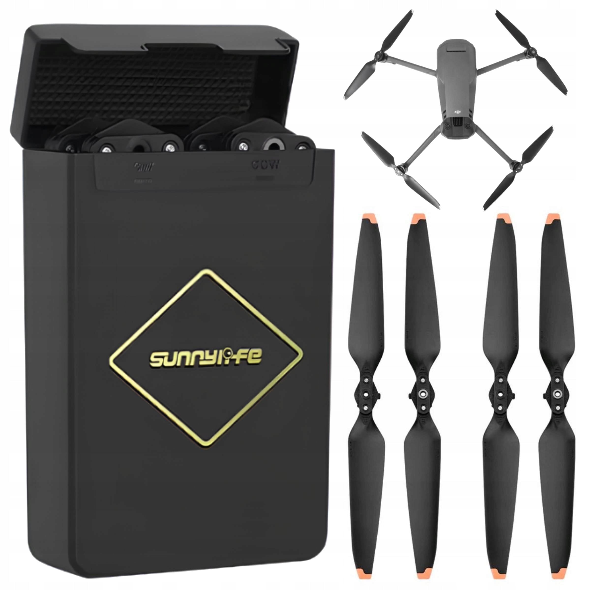 Propellers 9453F ORANGE 2 Pairs (2 CW, 2 CCW) For DJI Mavic 3 Pro / Classic Case Packaging status original