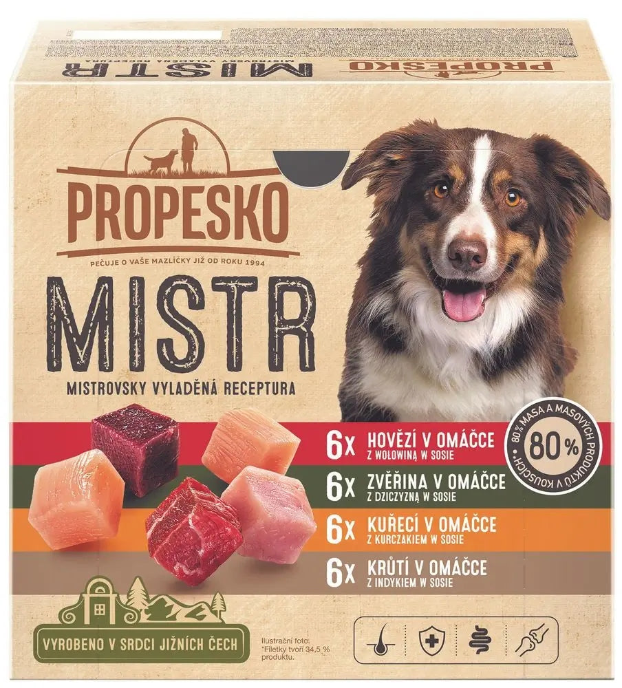 Propesko Master fillets with beef, game, chicken