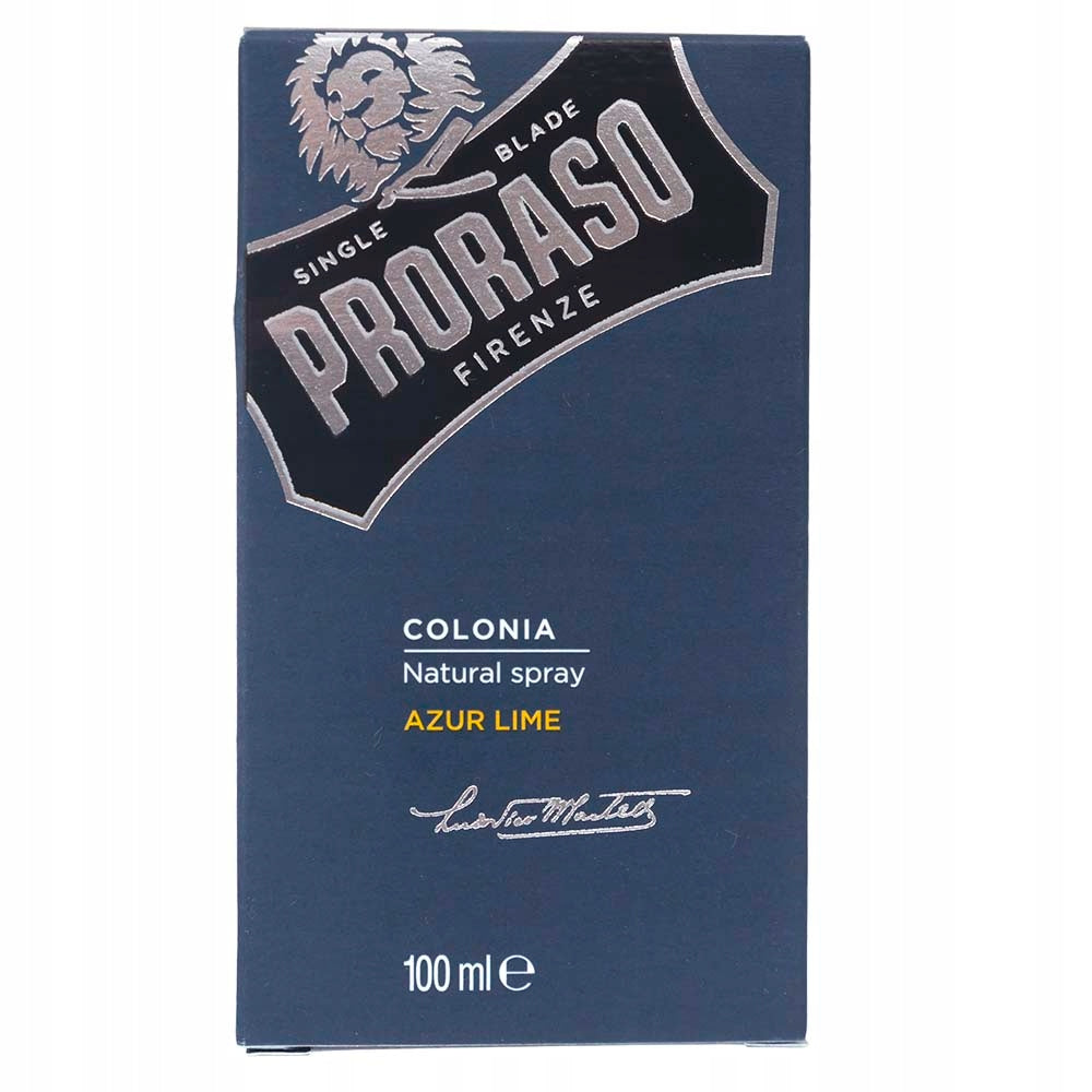Proraso Azur Lime cologne 100 ml Manufacturer code 400771