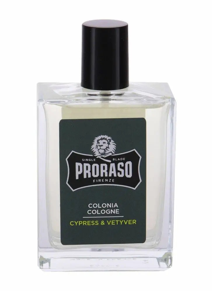 Proraso Cypress & Vetyve Eau de Cologne for Men After Shaving 100ml Manufacturer code 4395