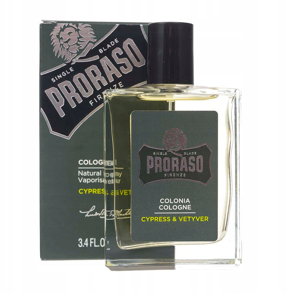 Proraso Cypress Vetyver cologne 100 ml