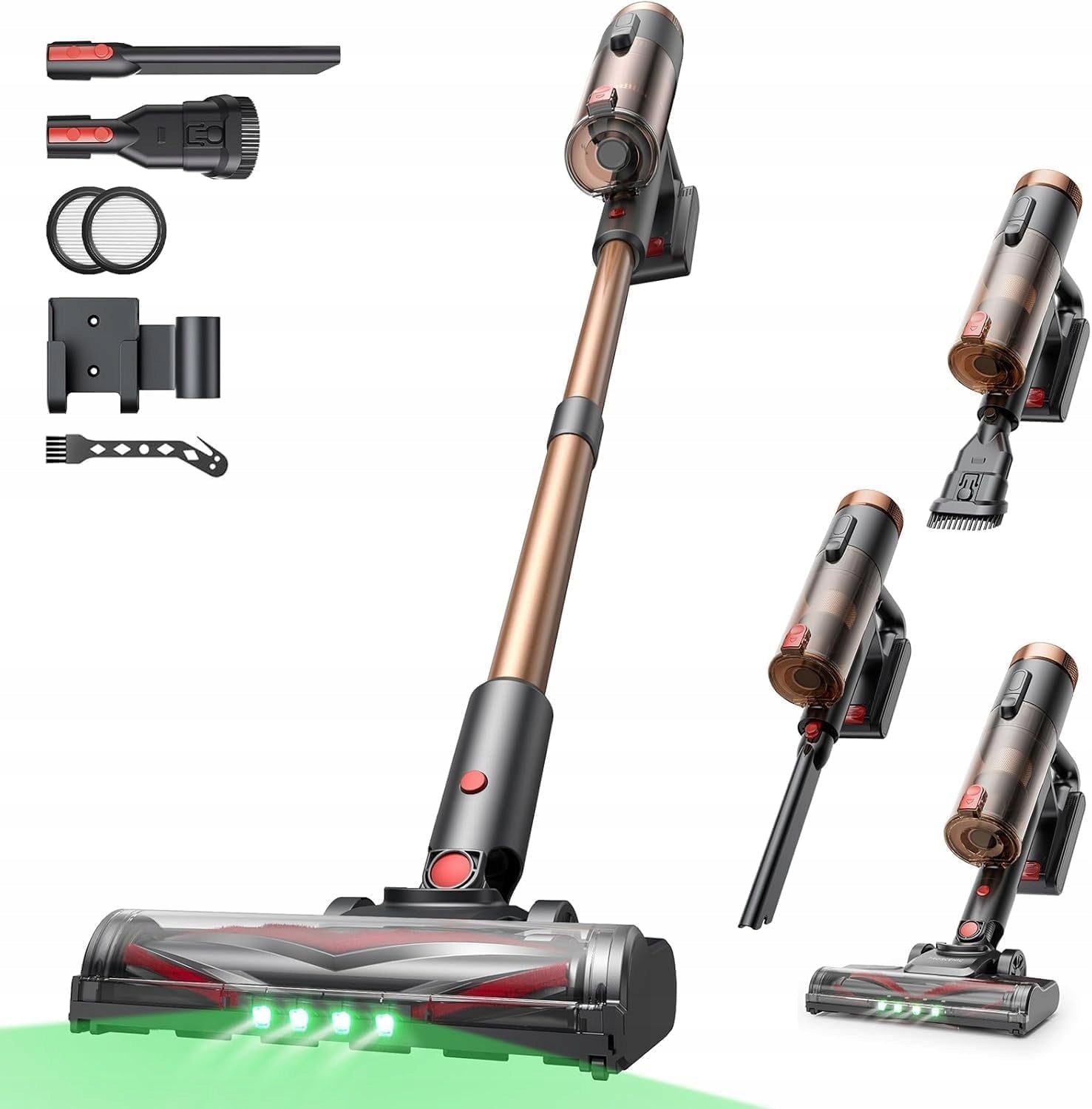 Proscenic P11 Ultra+ Cordless Vacuum Cleaner 50kPa 500W 50Min HEPA