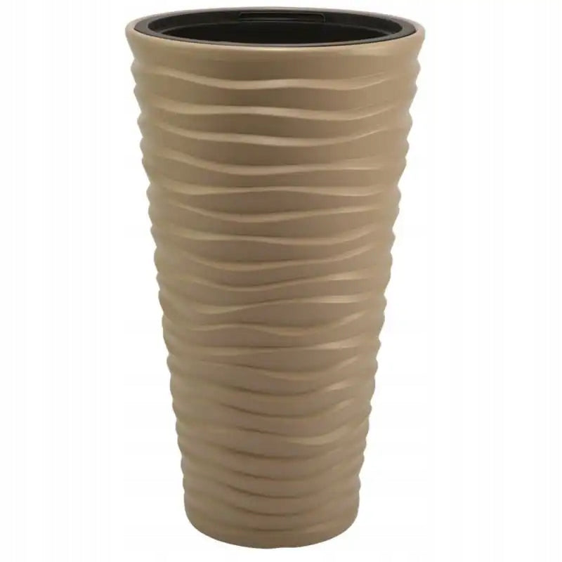 Topf Prosperplast Sand Slim 34,9 cm Sandfarbe 